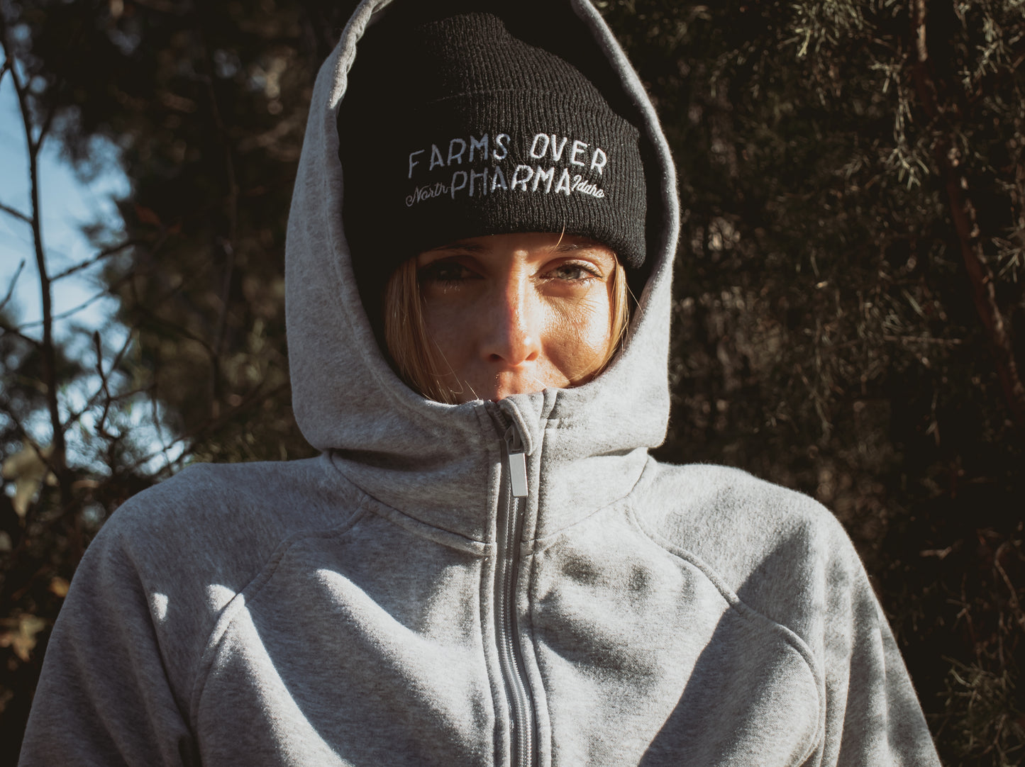 FARMS OVER PHARMA BEANIE (BLACK)
