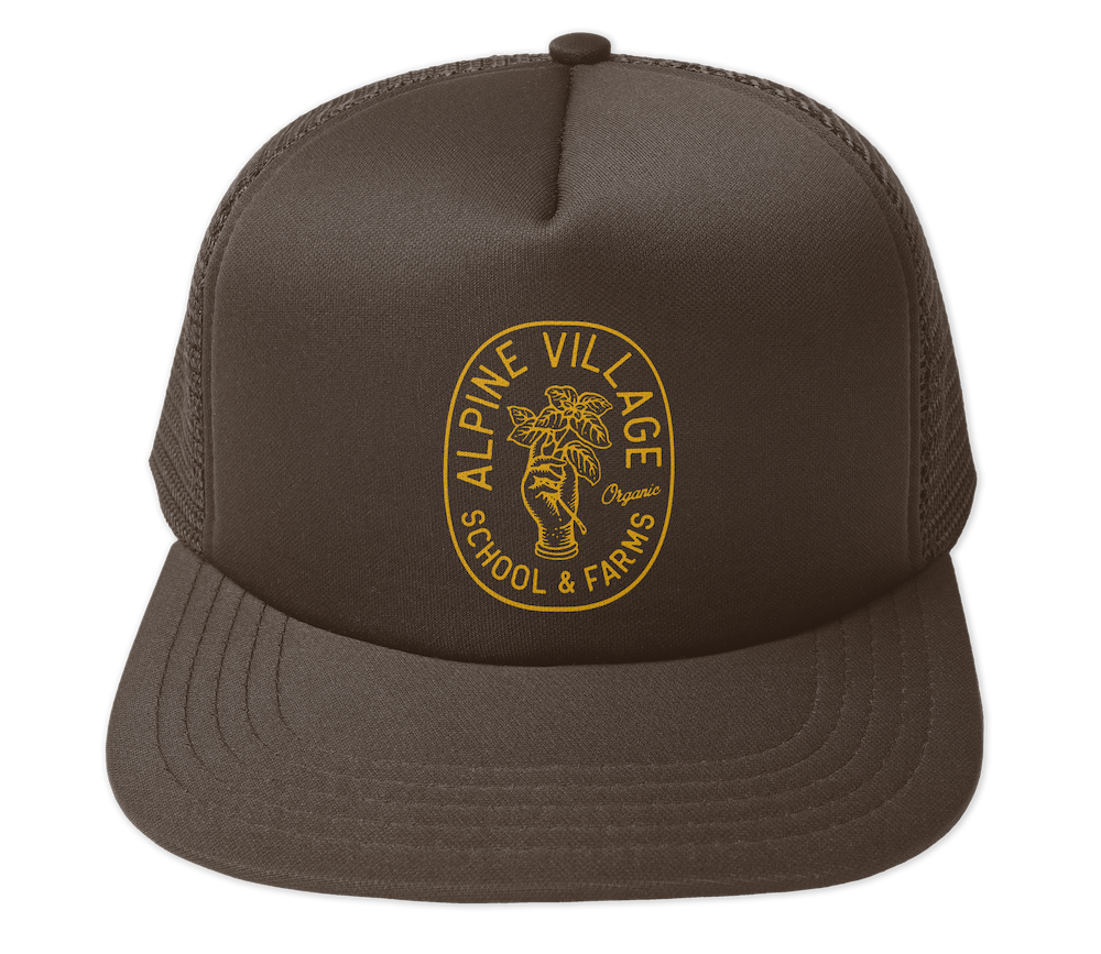 Logo Trucker Hat (Brown)