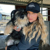 FARMS OVER PHARMA TRUCKER HAT (BLACK WITH WHITE/CHARCOAL)
