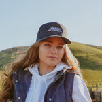 FARMS OVER PHARMA TRUCKER HAT (BLACK WITH WHITE/CHARCOAL)