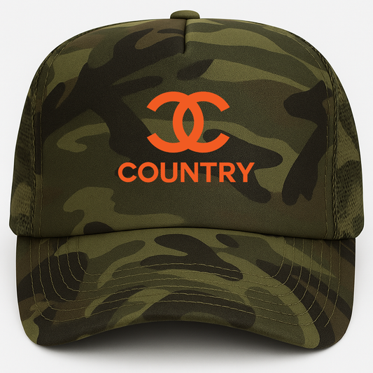 Country Trucker Hat (Forest/Camo)