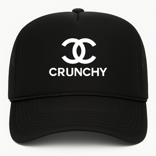 Crunchy Trucker Hat (Black)