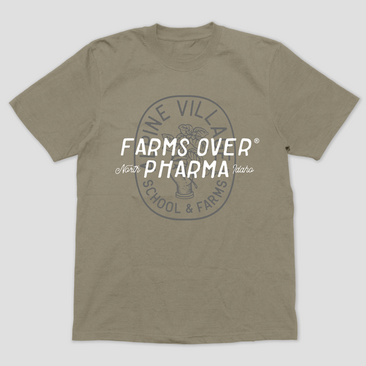 Farms Over Pharma T-Shirt (Sand)