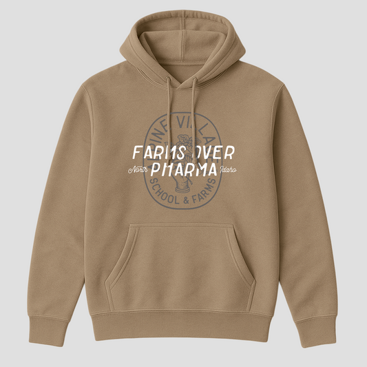 Farms Over Pharma Hoodie (Sand)