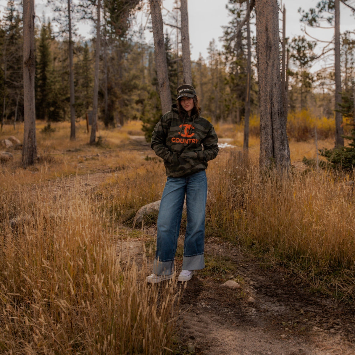 Country Hoodie (Forest Camo)