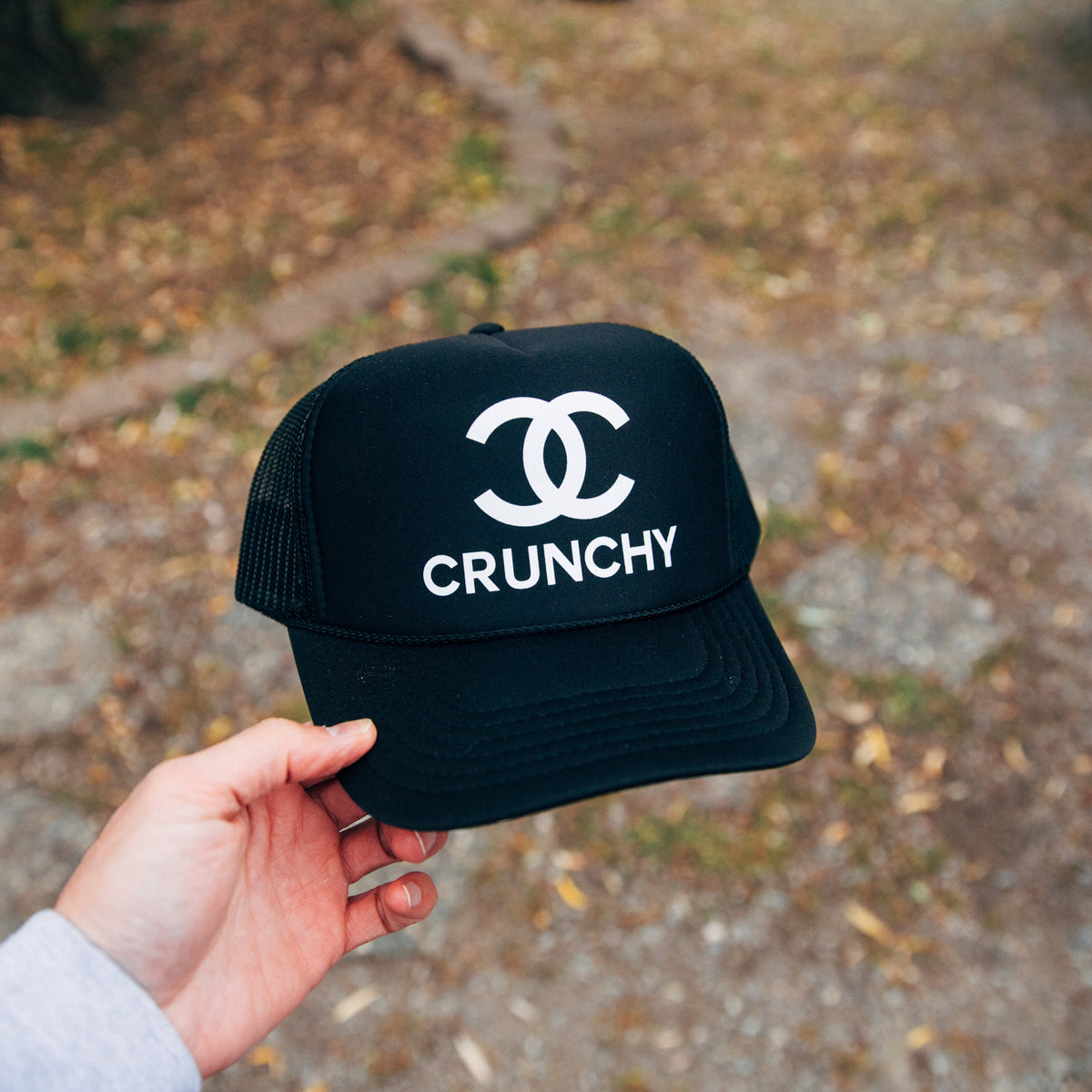Crunchy Trucker Hat (Black)