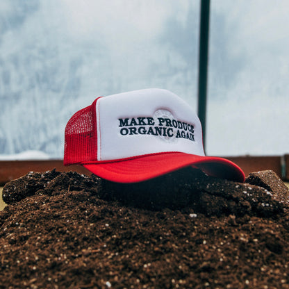 Make Produce Organic Again (Red/White)