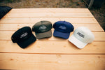 FARMS OVER PHARMA TRUCKER HAT (DARK BLUE WITH WHITE/ROYAL BLUE)